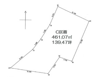 C区画　区画図