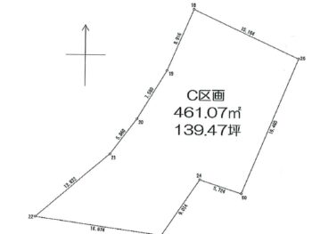 C区画　区画図