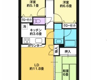 間取り図です