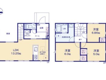 間取り　3LDK