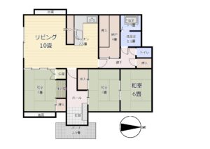 善能寺間取り図