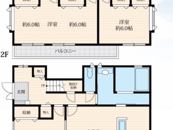 間取り4LDK+S（納戸）か―スペース1台分　2,490万円