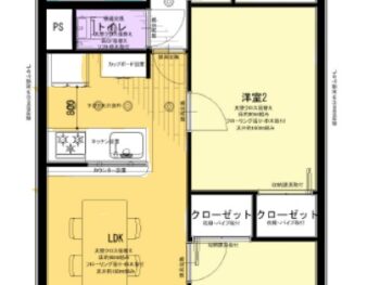 間取りです　3LDK